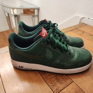 Nike AIR FORCE 1 LOW '07 'GORGE GREEN'Like-new.